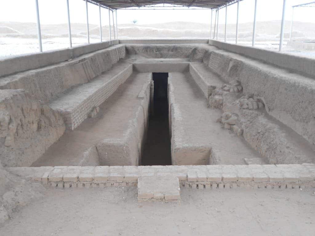 Tomb Chimu à Chan chan, Trujillo, coast northern Peru