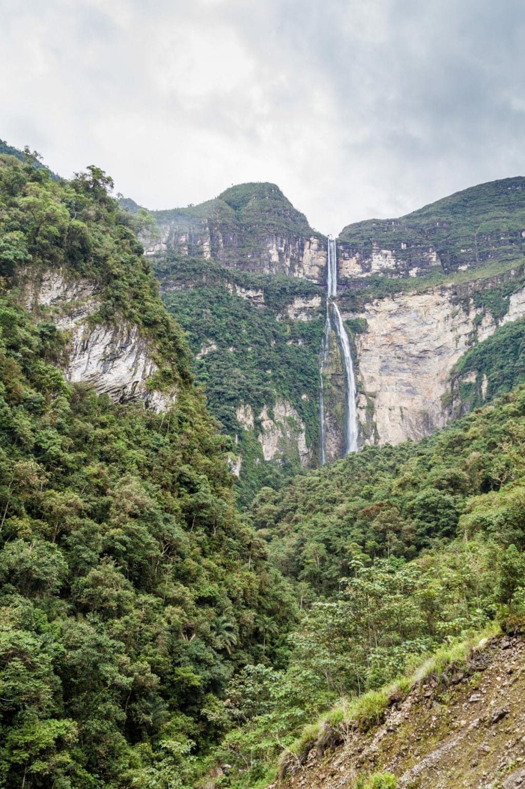 Gocta waterfalls, Chachapoyas, northern Peru