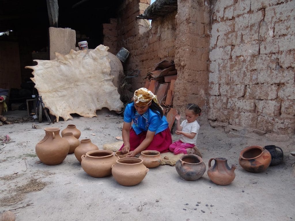 Voyage au nord du Pérou, poterie