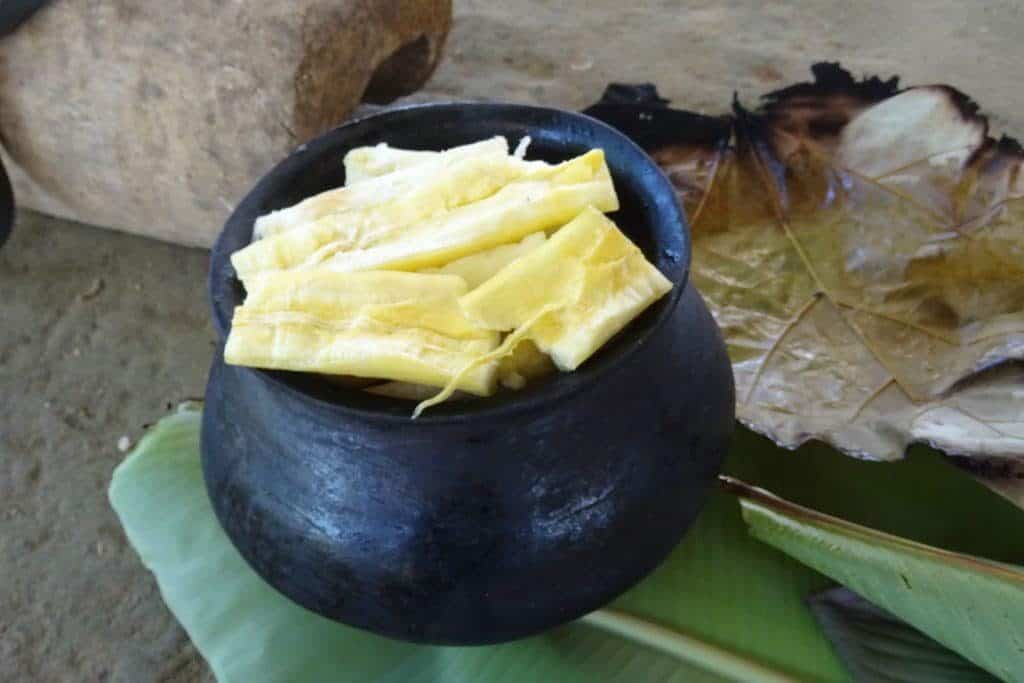 Steamed yucca