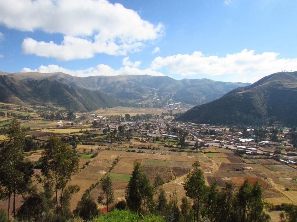Süd-Peru, Aussicht ins Heilige Tal