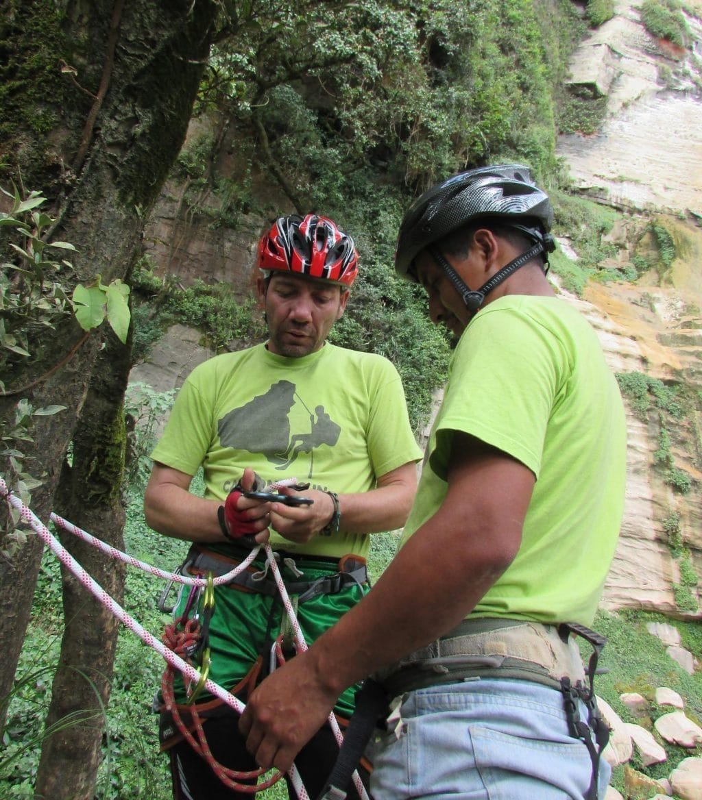 initiation Cuispes Canyoning - travel to northern Peru