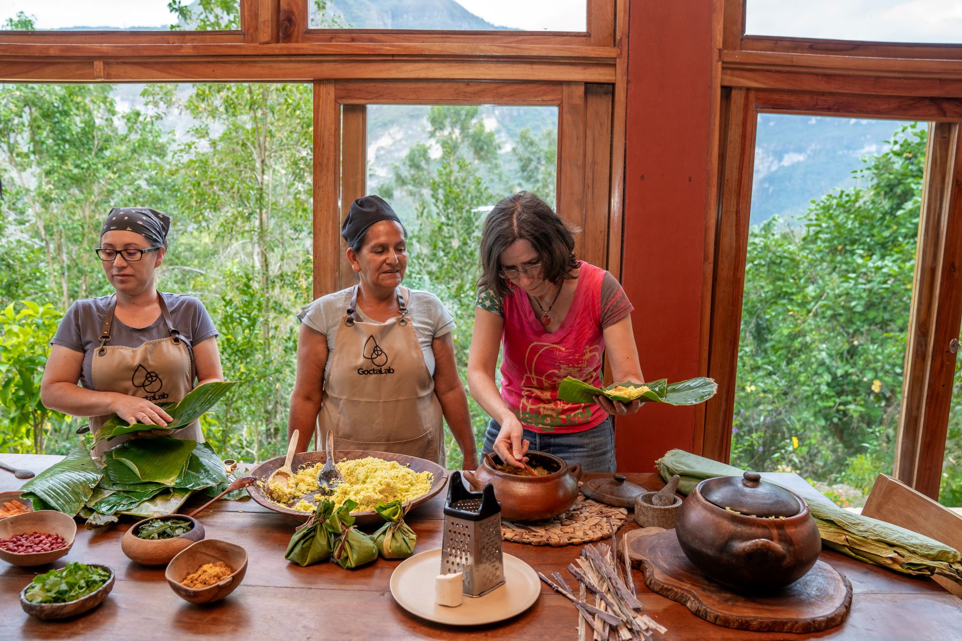 cours de cuisine, le Juanes Cocachimba